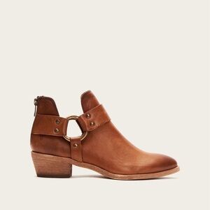 Frye Ray Harness Ankle Booties